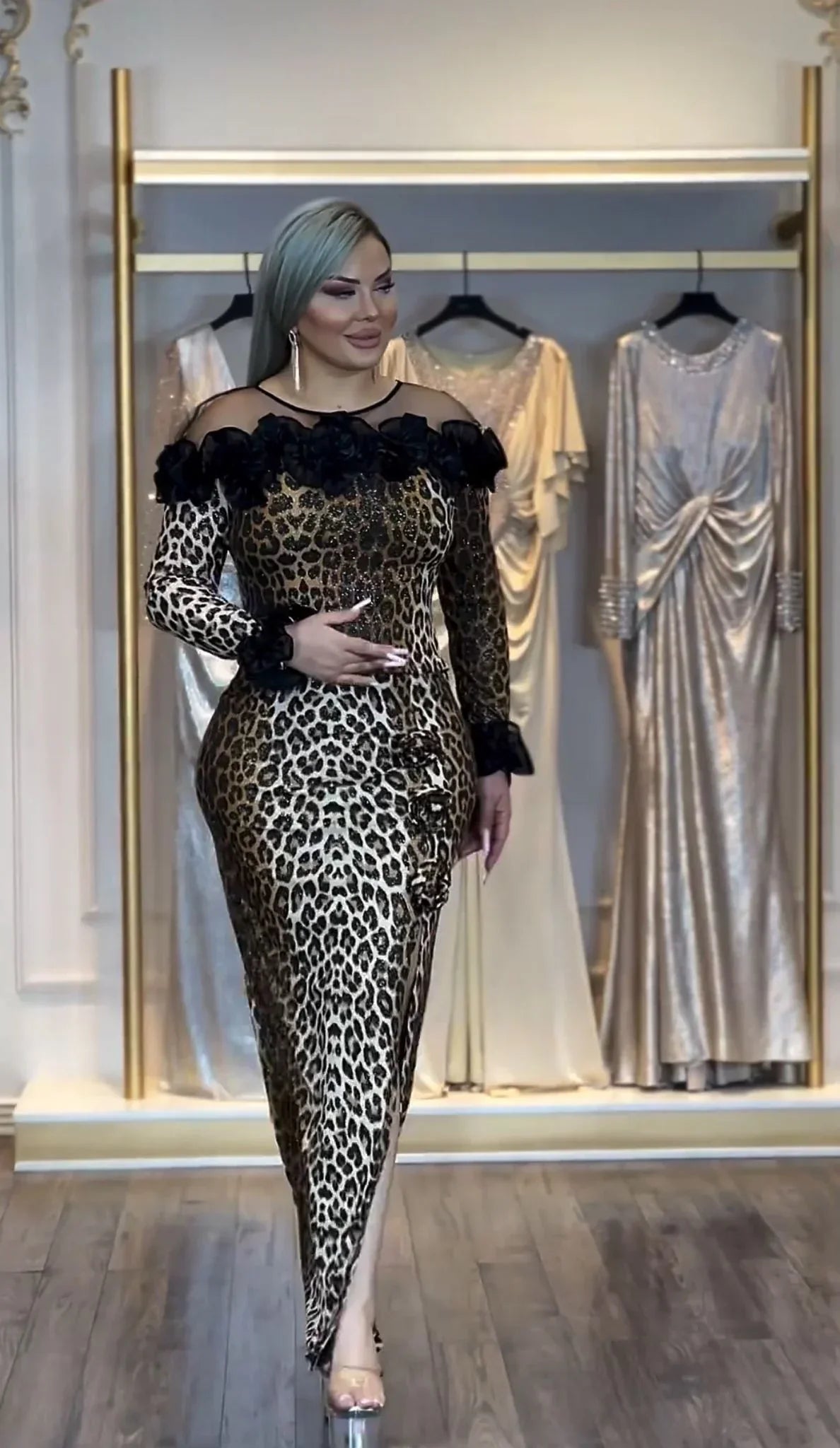 DRESS ANIMAL PRINT