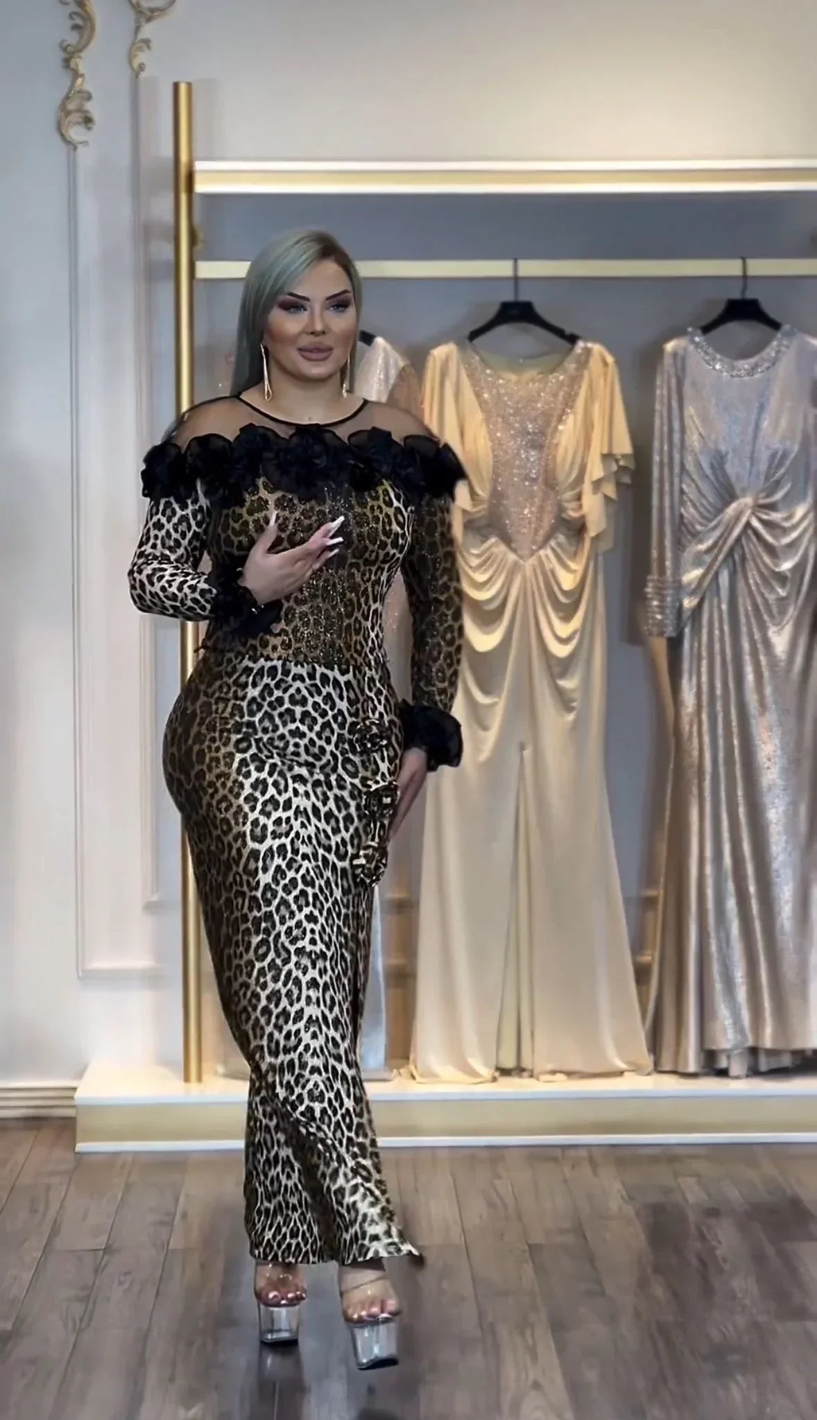 DRESS ANIMAL PRINT